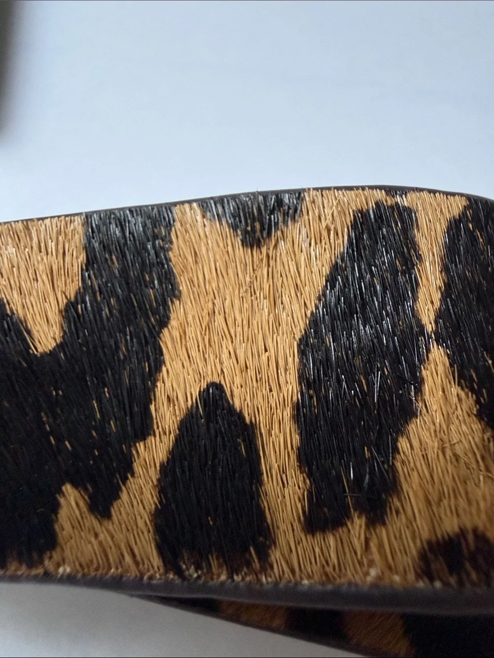 NWT Kate Spade  Leopard Print Bow Belt - Brown/Black XL
